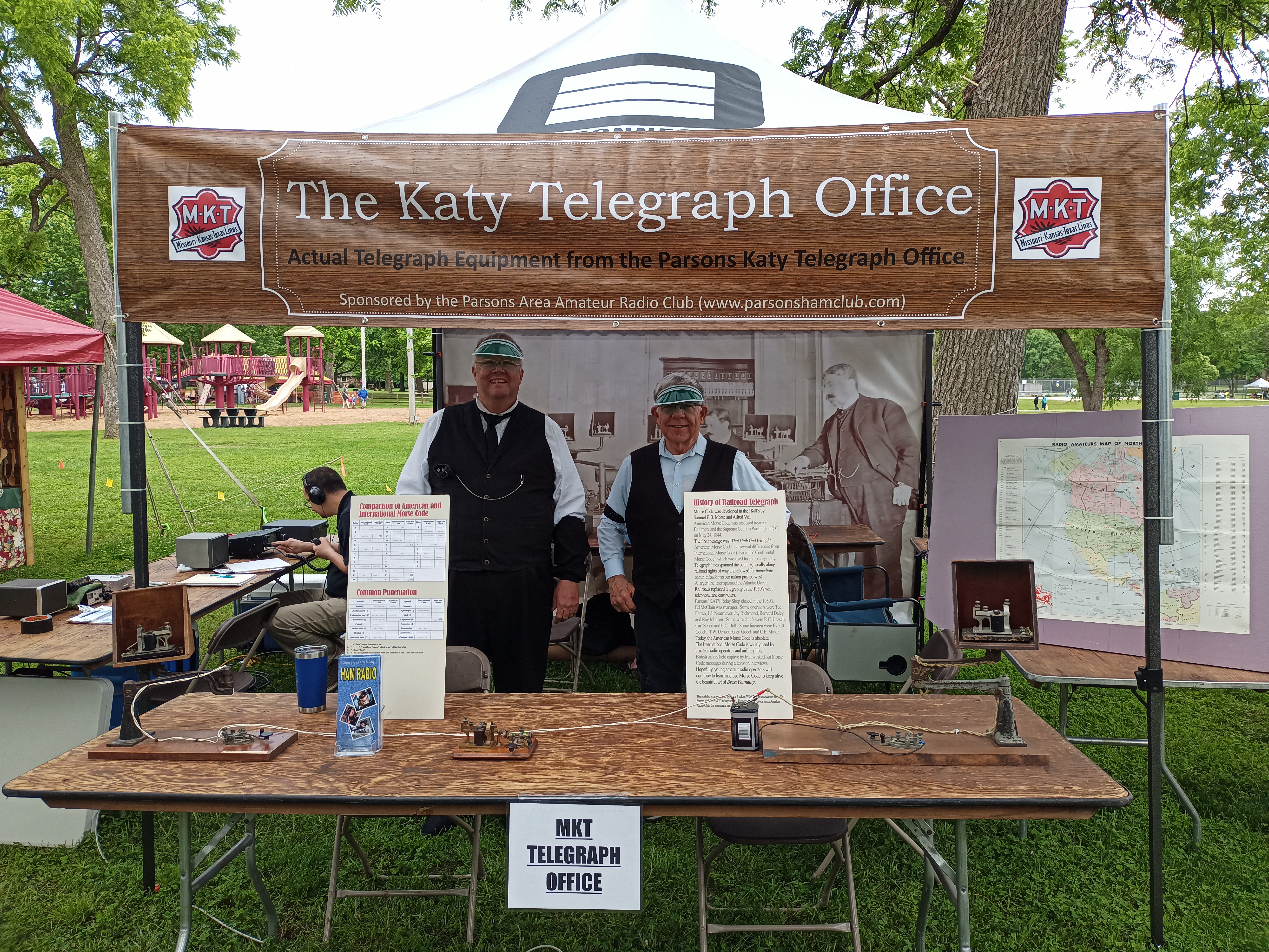 Rick and Bob at a PAARC club event